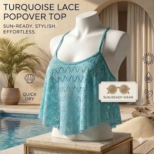Arizona Jean Co Lace Bikini Top